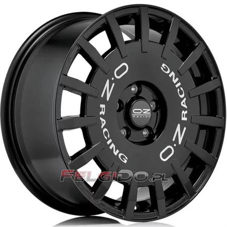 O-Z Rally Racing black felga aluminiowa