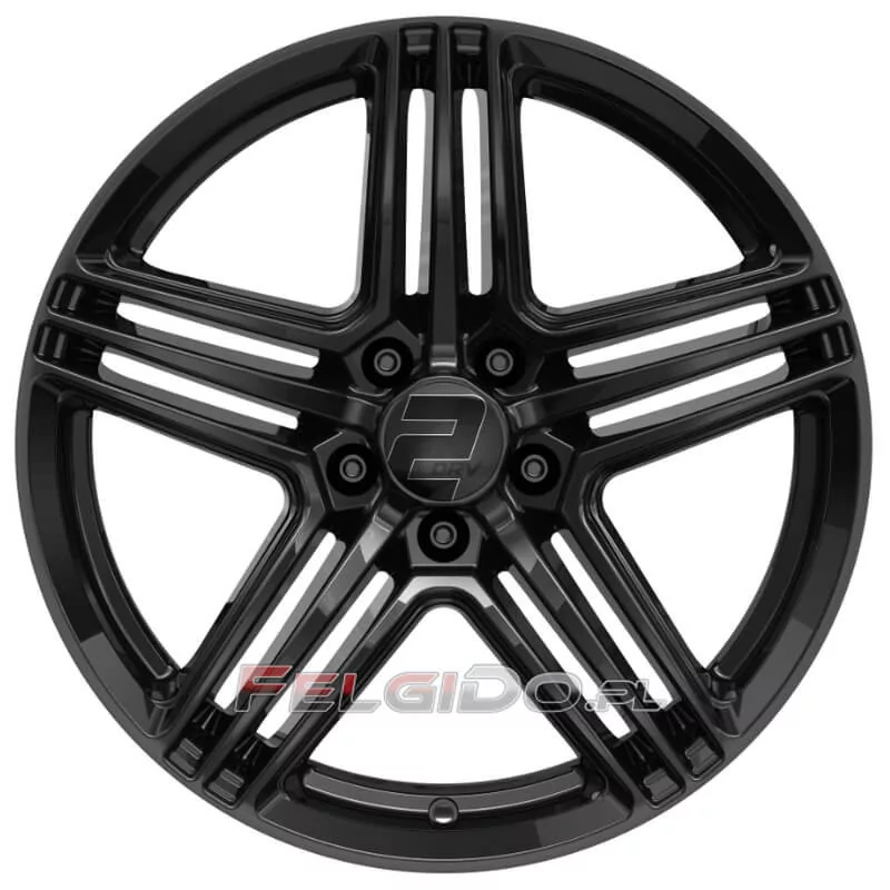 felga Wheelworld WH12 czarna front