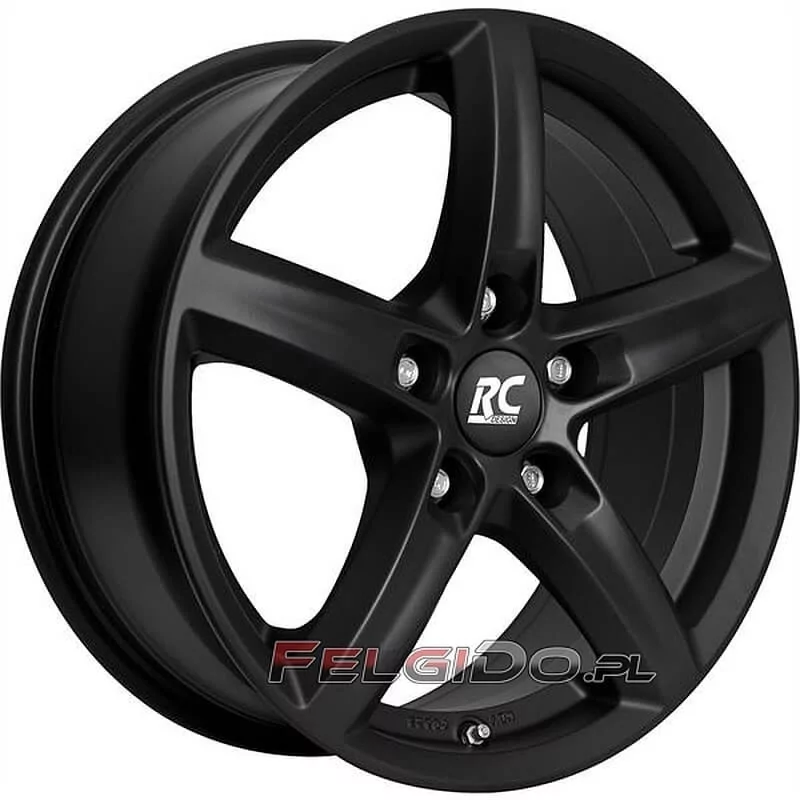 RC Design RC24 black felga aluminiowa