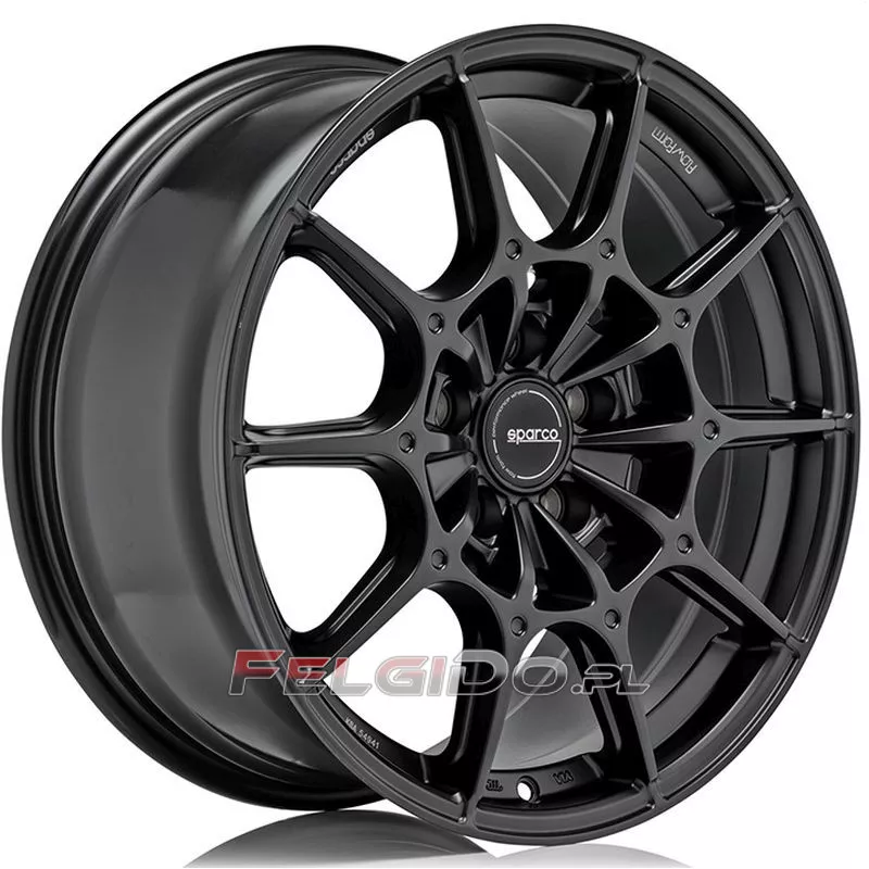 Sparco FF2 matt black alufelga