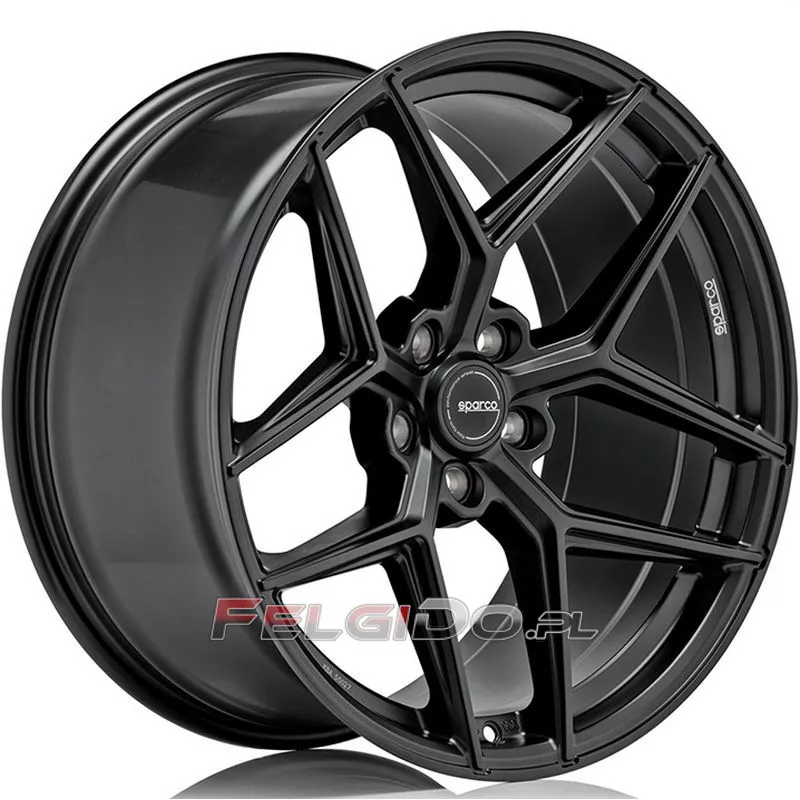 Sparco FF3 matt black alufelga