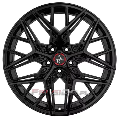 felga Keskin KT25 czarna front
