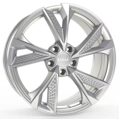 felga MAM RS6 srebrna