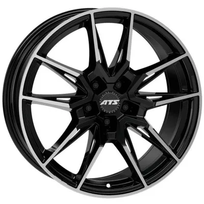 felga ATS Force czarna polerowana