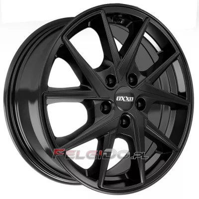 alufelga OXXO Crow czarna front alufelga OXXO Crow czarna front