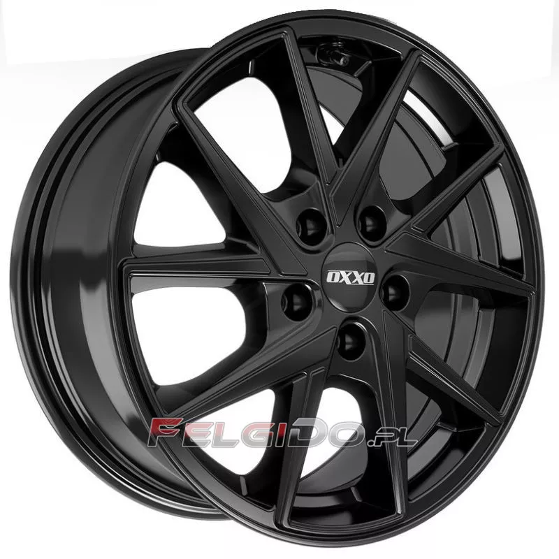 alufelga OXXO Crow czarna front