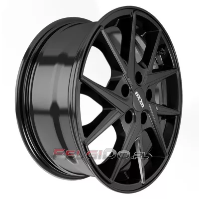 felga OXXO Crow czarna profil felga OXXO Crow czarna profil